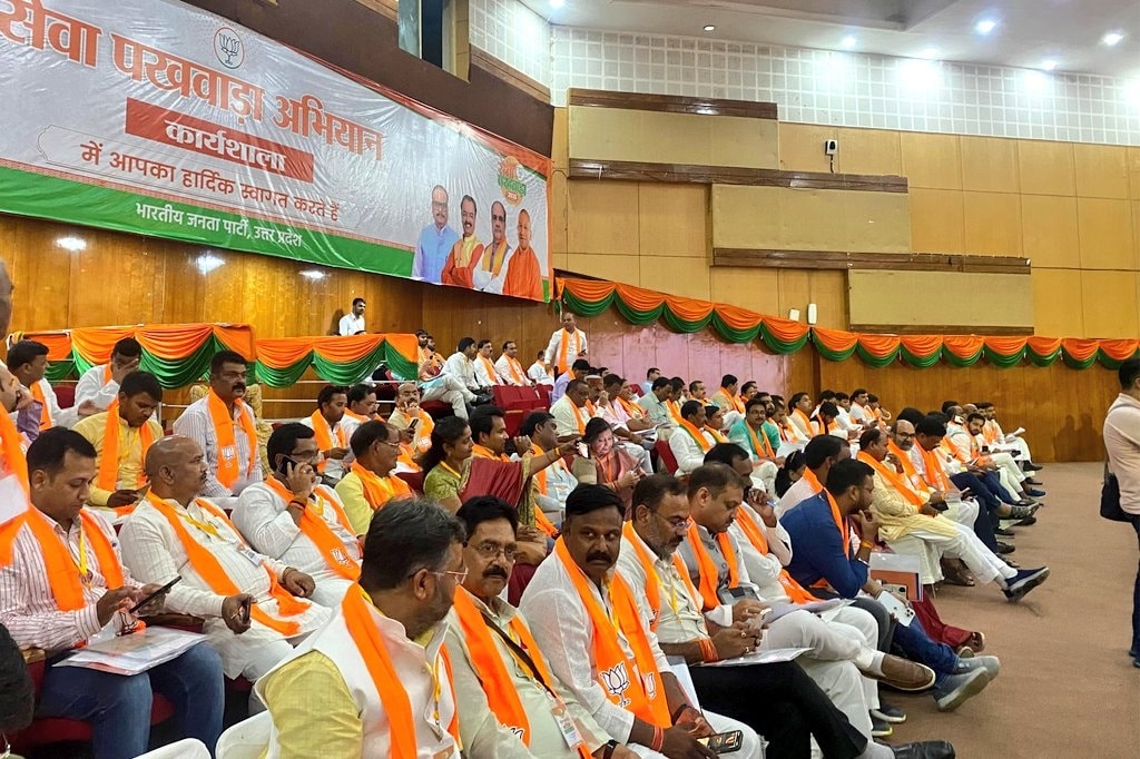 आज इंदिरा गांधी प्रतिष्ठान, लखनऊ में सेवा पखवाड़ा अभियान