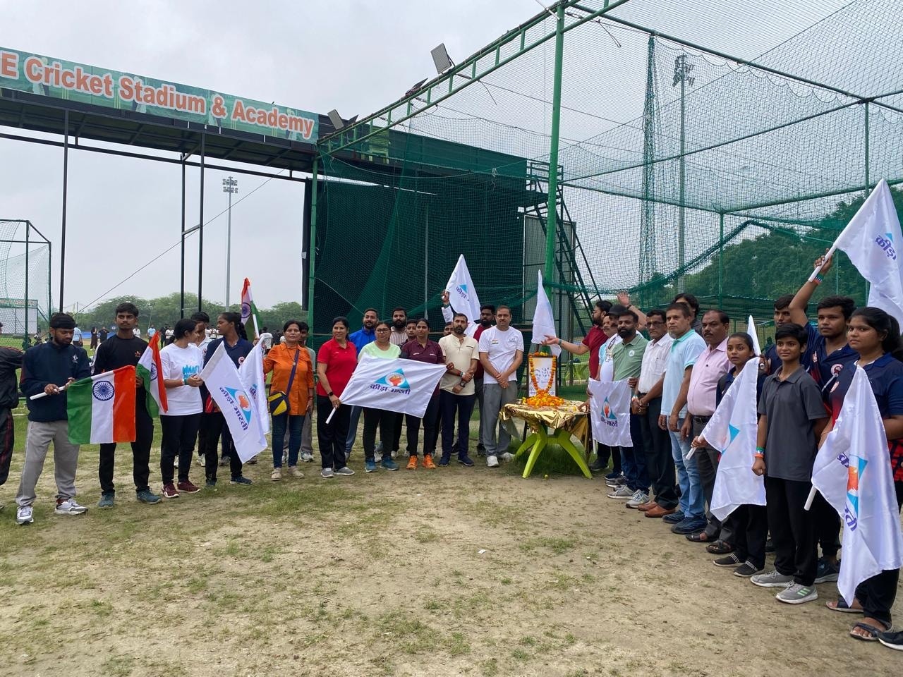 क्रीड़ा भारती (अवध प्रांत) द्वारा आयोजित Khel Walkathon में सहभागिता की।