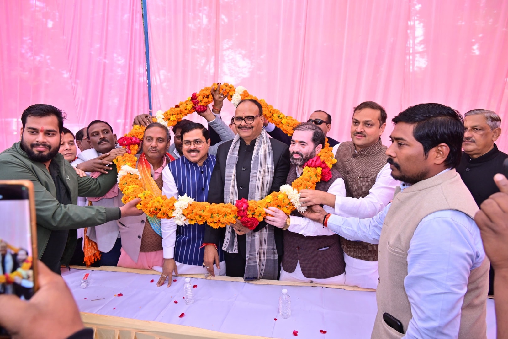 आज जनपद बाराबंकी स्थित नानमऊ में विशेष गहन पुनरीक्षण (SIR) के संबंध में आयोजित बैठक